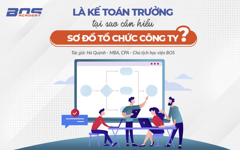 Là kế toán trưởng, tại sao cần hiểu SƠ ĐỒ TỔ CHỨC công ty?