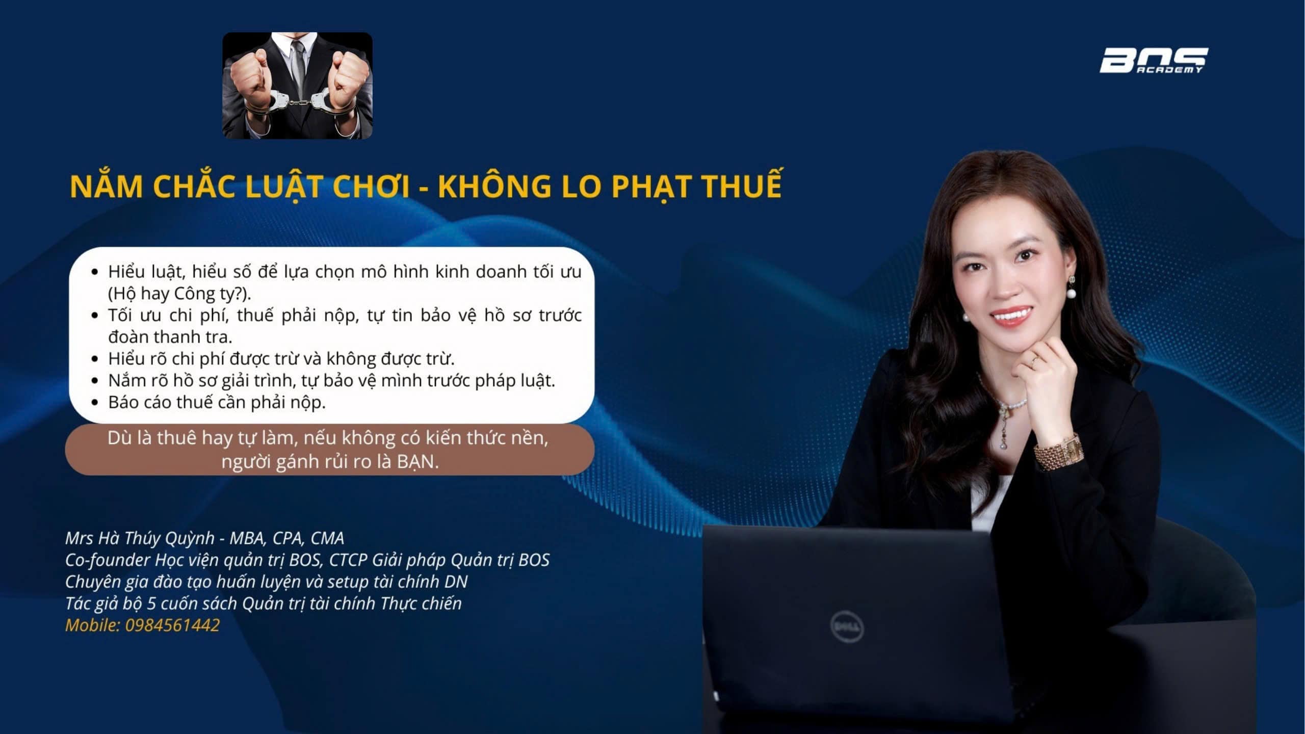 BÍ QUYẾT QUYẾT TOÁN VÀ TỐI ƯU THUẾ (V1) (Nắm chắc luật chơi – không lo phạt thuế)