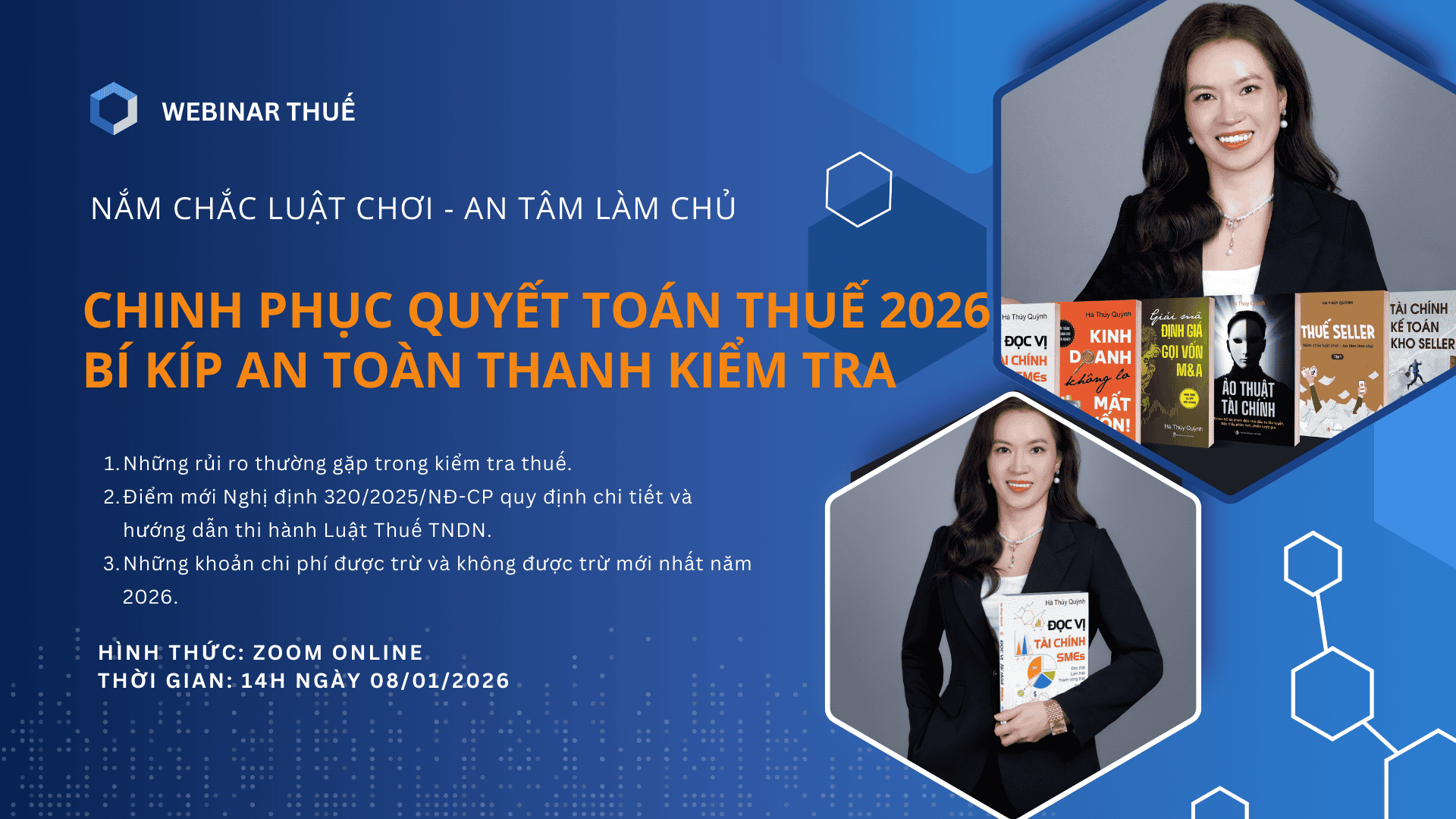 Chinh phục quyết toán thuế 2025 2026 | Bí kíp an toàn thanh kiểm tra